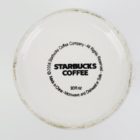 Starbucks 10 oz 2008 Logo Mug Bundle - Picture 3 of 4